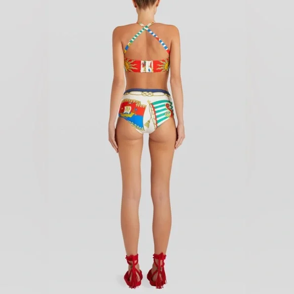 Etro nautical print push up two piece bikini - Picture 4 of 13